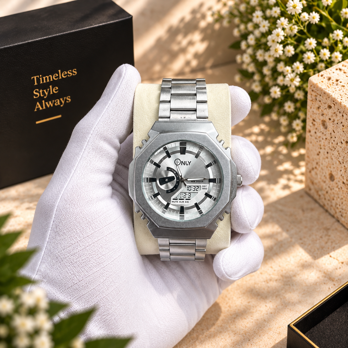 Premium 12 Men's Watches Set with Luxury Box