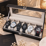 Luxury 6 Men's Watches Gift Set with Luxury Box
