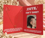 Necklace Mirror Card For Her
