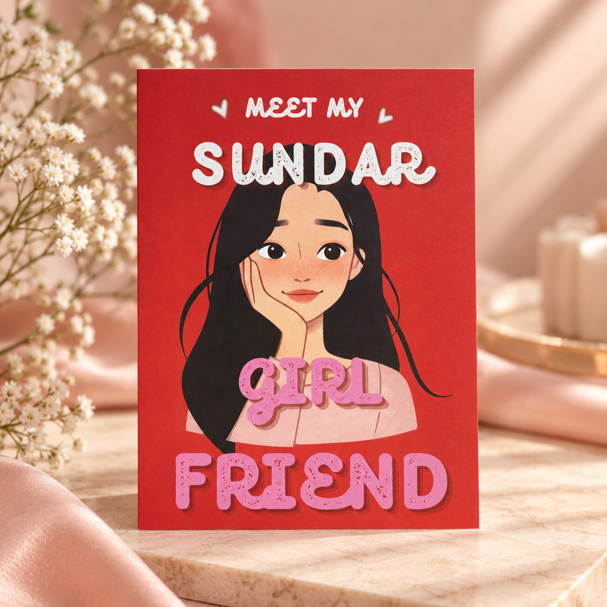 Necklace Mirror Card For Her